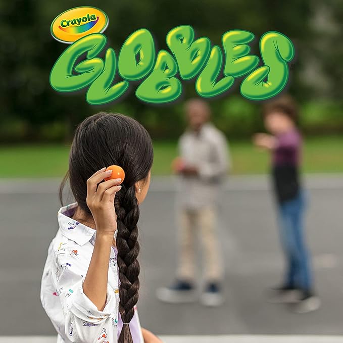 Crayola Globbles Squish Toys (16ct), Sticky Stress Ball for Adults & Kids, Squishy Balls, Calming Sensory Gift for Stress Relief