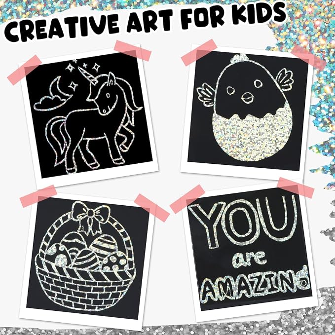 ZMLM 165 Pcs Rainbow Scratch Paper Art Notes - Crafts for Kids Ages 4-8 | Mess Free Classroom Prizes,1st 2nd 3rd Grade School Activity Bulk, Back to School Gifts for Students from Teacher