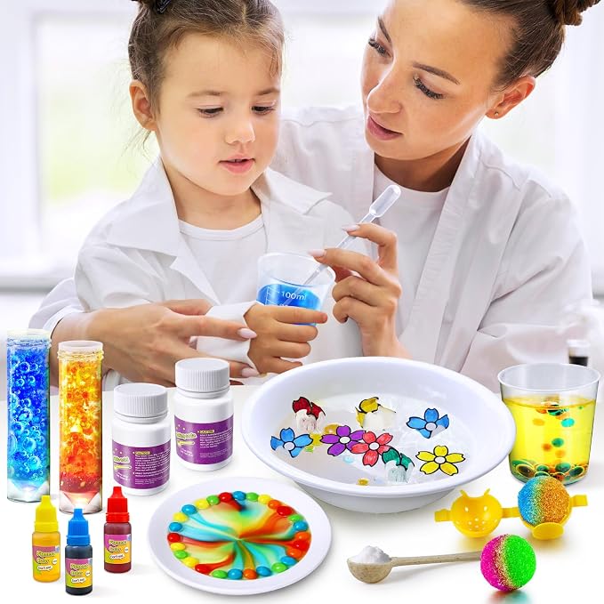 UNGLINGA 70+ Experiments Science Kit for Kids, Chemistry Set | Educational Toys Gifts Idea for Boys and Girls Birthday Christmas S.T.E.M Toy Project