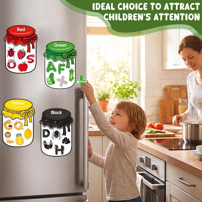 10Pcs Magnetic Color Sorting Cute Alphabet Animals Shape Matching for Kids | 60 Fridge Magnet Soft Magnets for Early Education Color Sorting Fine Motor Skills Boys Girls Gifts