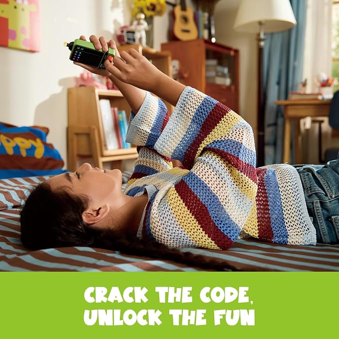 GiiKER Super Decoder Code-Breaking Puzzle, 600 Levels | Handheld code-breaking game for kids and adults, road trip activity, birthday gift, 1-2 Players