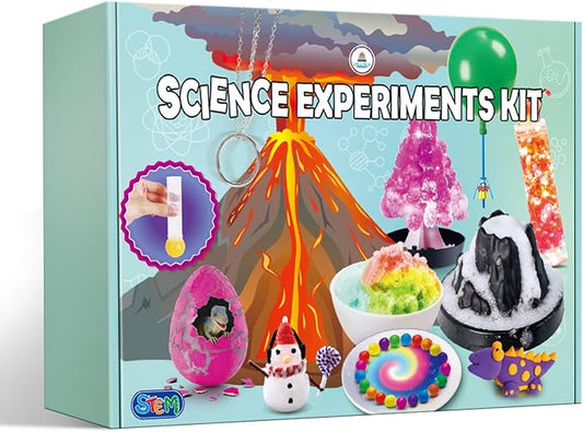 UNGLINGA Science Kits for Kids with 50 Experiments Chemistry Set