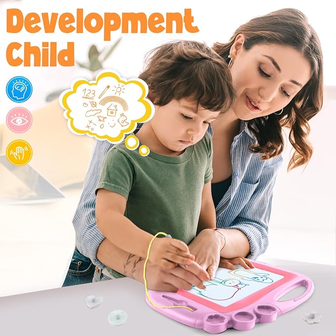 Magnetic Drawing Board for Boys Girls, Drawing Board, Birthday Easter Christmas Hallowee Toy Gifts for Boys and Girls