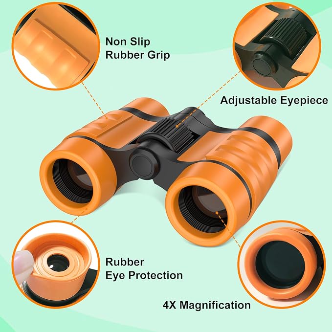 YOPINSAND Kids Explorer Kit & Bug Catcher Kit, Kids Outdoor Exploration Set | Camping Gear with Vest & Hat, Ideal Outdoor Camping Adventure Toys for Ages 3 4 5 6 7 8 Boys Girls