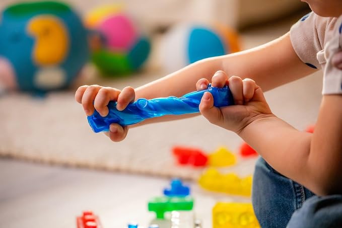 Jelly Blox Vrroom! Truck Kit Includes 35 Blocks, Toddler & Preschool | Building Blocks Kids Can Squeeze, Stretch, Squish | MESH ACCREDITED | Safety Tested Ouch-Free | Sensory Play Toy Ages 2+