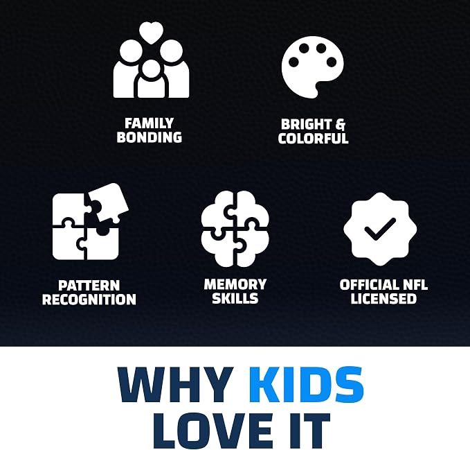 MasterPieces NFL Chicago Bears Matching Game - Fun Family Game for Kids - Officially Licensed NFL Product