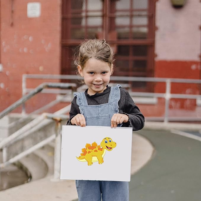 24 Sheets Make a Face Dinosaur Stickers for Boys Kids Party Favors | Make Your Own Dinosaur Stickers Birthday Decorations Supplies, Toddlers Crafts Activities Gifts Goodie Bags Stuffers Games