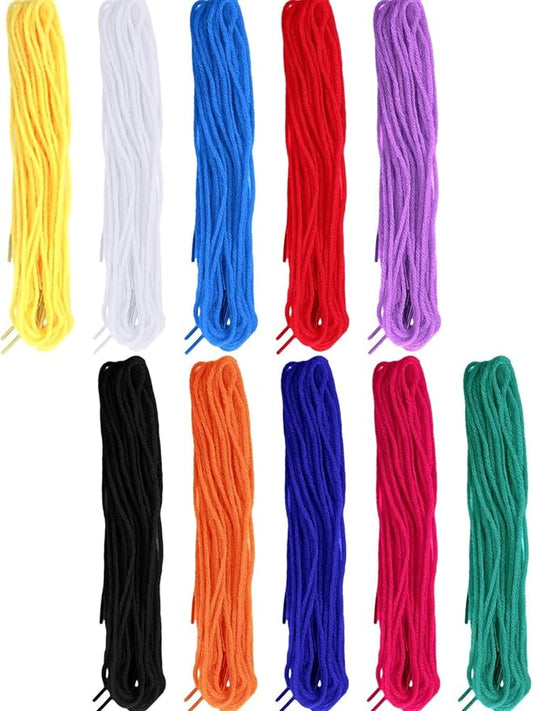 Timgle 400 Pcs Colored Tipped Beading String for Kids Jewelry Making | Lacing Yarn Ideal for Weaving Stringing Projects, Necklace Cord Supports Motor Skills Development, Creative Arts Supplies