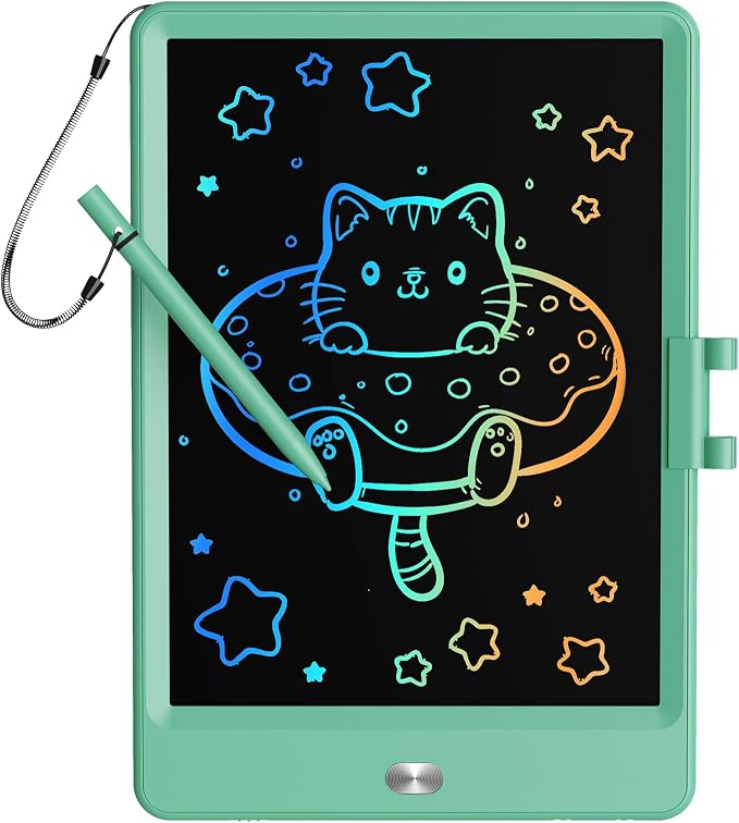 Kids Toys Toddlers Toys for Boys and Girls, 8.5in LCD Writing Tablets Drawing Pad for Kids, Light Doodle Pad Drawing Board for Toddlers, Gifts Toys for 3 4 5 6 7 Year Old Girls Boys(Green)