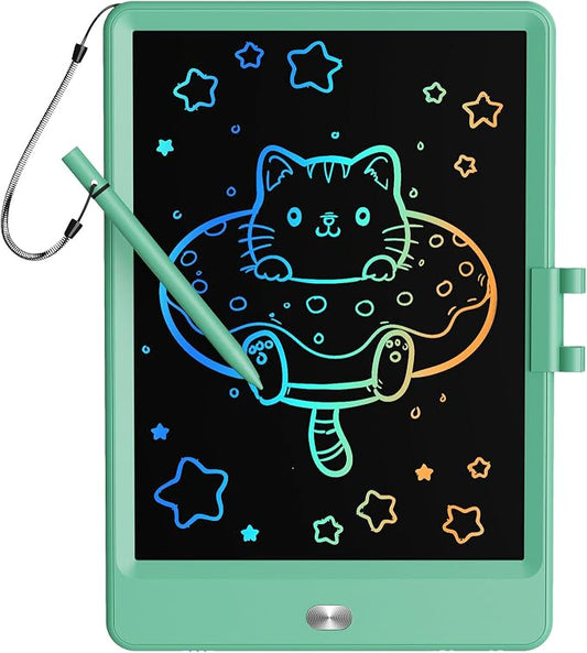 Kids Toys Toddlers Toys for Boys and Girls, 8.5in LCD Writing Tablets Drawing Pad for Kids, Light Doodle Pad Drawing Board for Toddlers, Gifts Toys for 3 4 5 6 7 Year Old Girls Boys(Green)