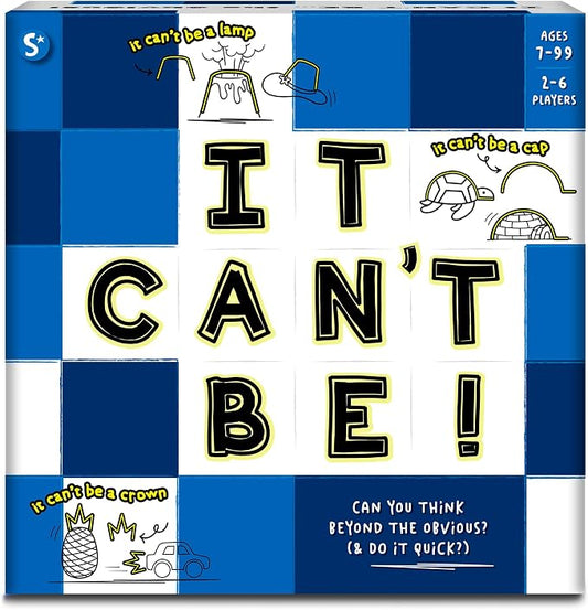 Skillmatics Card & Board Game – It Can't Be, Hilarious Drawing Game | Fast-paced Fun for Families, Parties, Game Nights, Race to Doodle, Gift for Kids, Teens, Adults Ages 7, 8, 9, 10 & Up