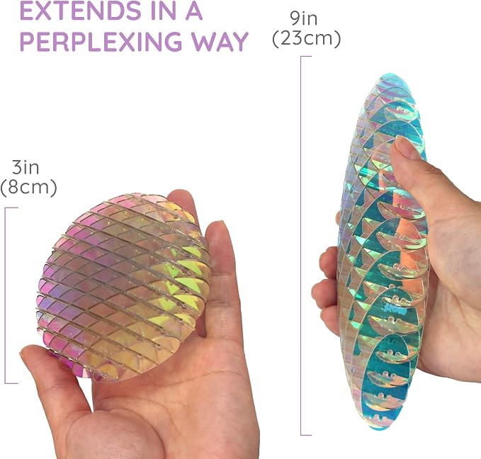 Morf Worm 3D Sensory Figgy Fidget Toy, Unicorn, Small | Quiet Fidget Toy: Sensory Figgy toy for focus and stress relief; satisfying tactile play for classrooms, desks, and travel