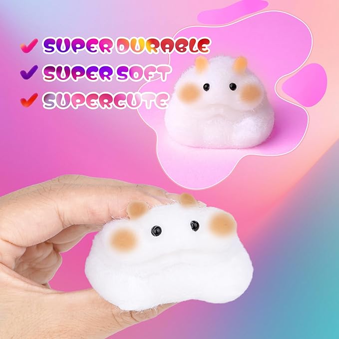 Taba Squishy Making Kit, DIY Taba Squishy Kit, 18oz Liquid Silicone | with 6 Silicone Molds, Bubble-Free Liquid Silicone, Fast 2-3H Cure with Easy Guide, Ultimate Craft Gift for Beginners