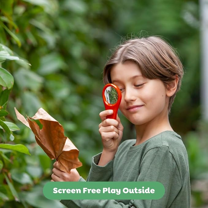 Tiger Tribe: Outdoor Adventure Set for Kids, Engaging Nature Exploration Activity Kit with Chalk, Magnifying Glass & More for Ages 5+
