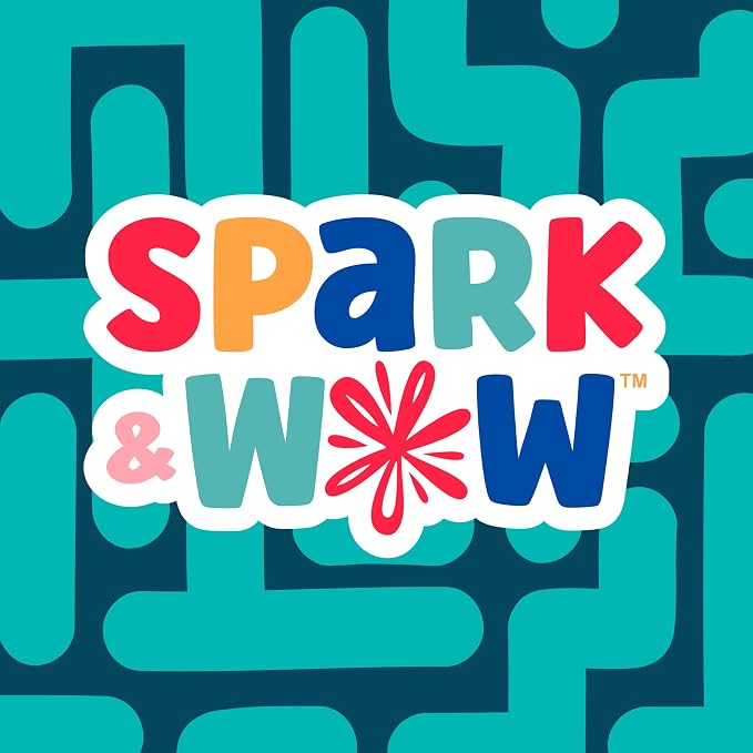 Spark & Wow Light Table Blocks, 12 Shapes, Two Colors | Toddler Sensory Building Blocks, Translucent Light Table Manipulatives, Sensory Toys for Toddlers
