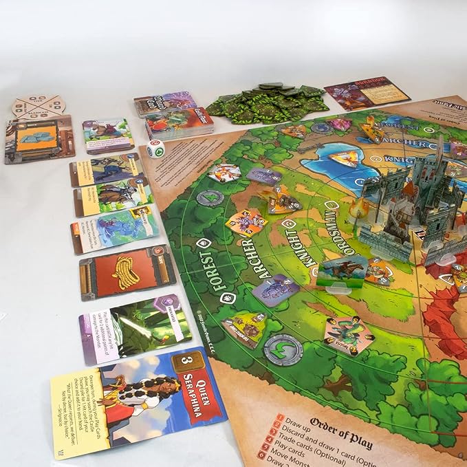 Fireside Games Castle Panic Big Box 2nd Edition Board Game | Includes base game and expansions, Cooperative strategy, Fantasy theme, Family game night, Deluxe collection