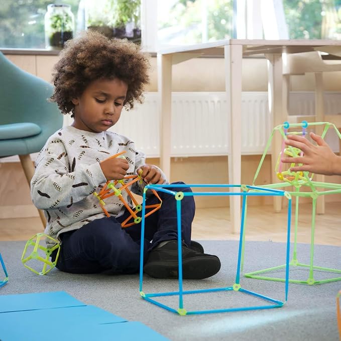 Strawbees STEAM Starter Kit I Building Toys I Straws and Connectors | Creative STEM learning at home and school, Education learning tool, Maker construction toy