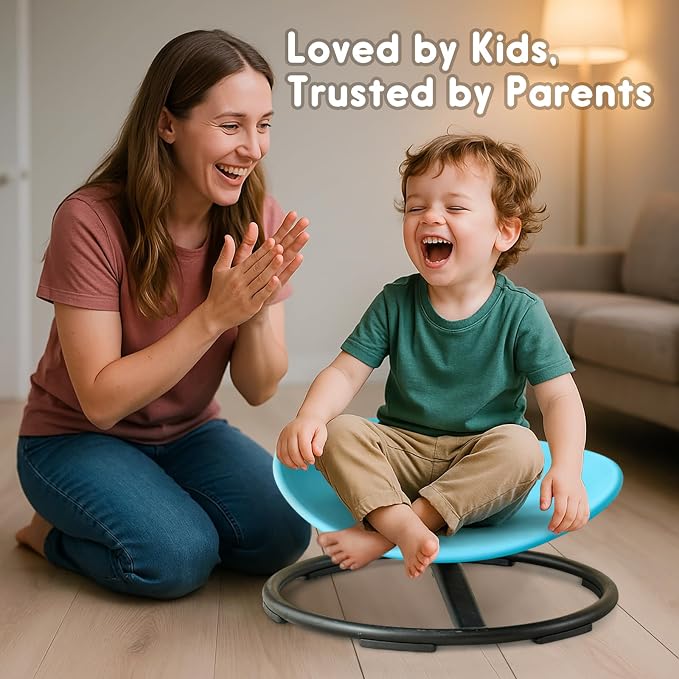 Sensory Spinning Chair For Kids With Autistic, Sit And Spin Toy Age 3+ | Autism Spinning Chair Supports Balance, Focus And Motor Skills, Sensory Chair For Home, School And Sensory Room Must Haves