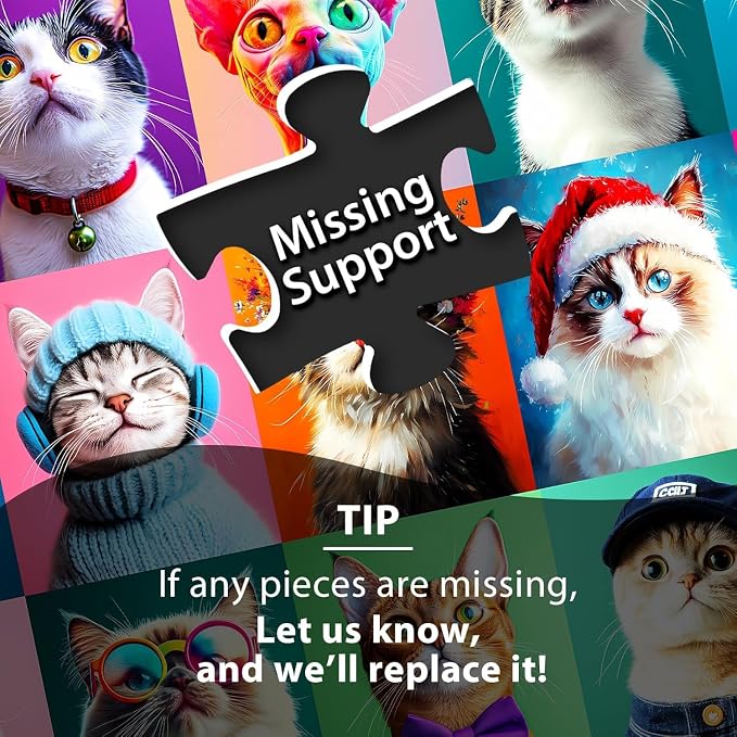 4-Pack 100 Piece Puzzles for Kids Ages 4-6 6-8 8-10 - Popsicles Unicorn Princess Cats Dogs Puzzle for Girls 4-6 Years Old 100 Piece Jigsaw Puzzle for Adults Toddler Children Learning Educational Toys