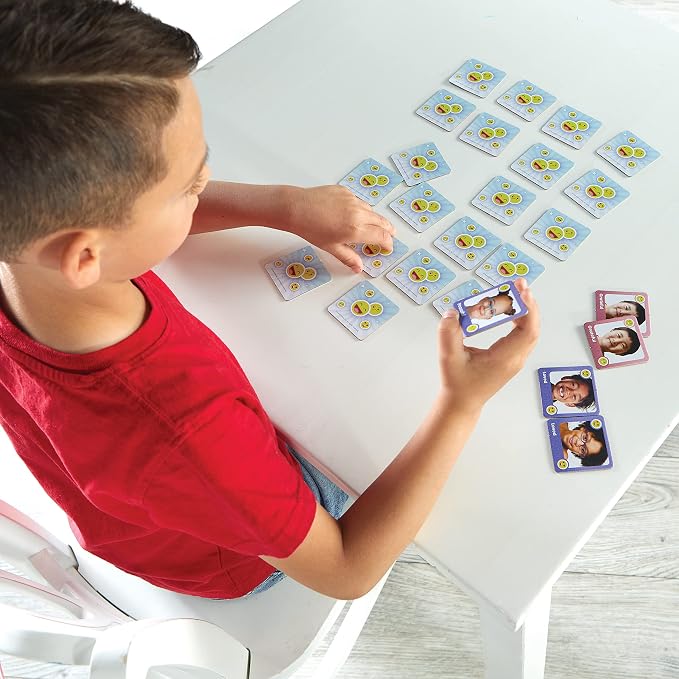 hand2mind Express Your Feelings Memory Match Game, Emotion Cards | Matching Game, Emotional Intelligence, Social Emotional Learning Activities, Social Skills Games
