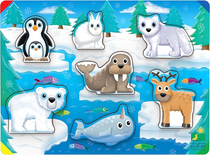 My First Lift & Learn Arctic Puzzle By The Learning Journey
