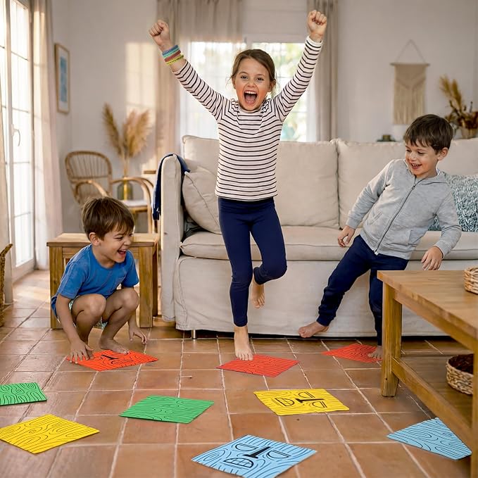 Goliath The Floor is Lava! Game for Kids Ages 4+ Interactive Classic Board Games | Don't Step in the hot Lava Indoor and Outdoor for Kids | Original Edition