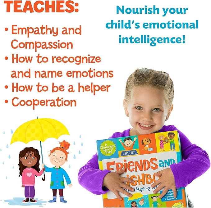 Peaceable Kingdom Friends and Neighbors: The Helping Game Emotional Development Cooperative Game for Kids