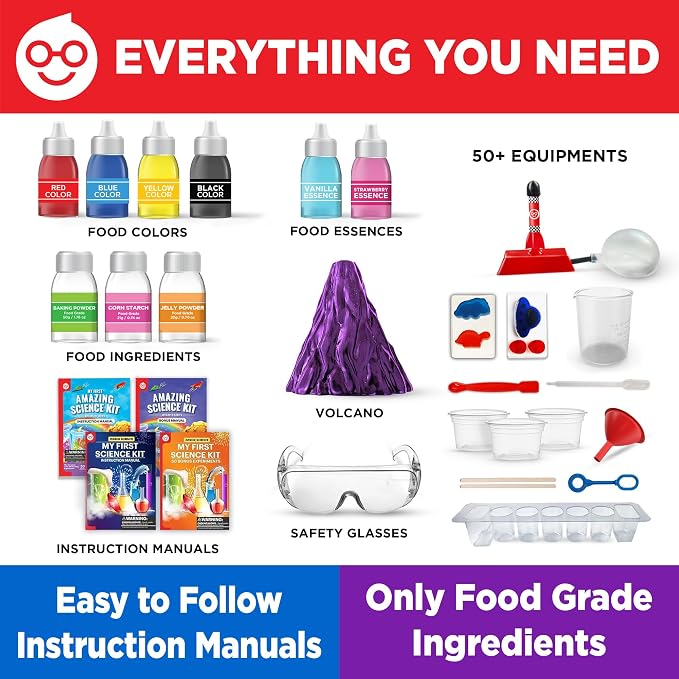 Doctor Jupiter My First Science Gift Set for Kids Ages 4+ | Birthday Gift Ideas for Boys & Girls 4, 5, 6, 7, 8 Year Olds, Science Kits for Kids Ages 5-7, STEM Educational Toys
