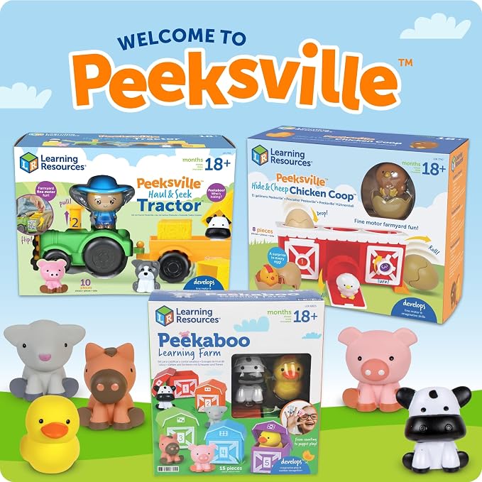 Learning Resources Peekaboo Learning Farm