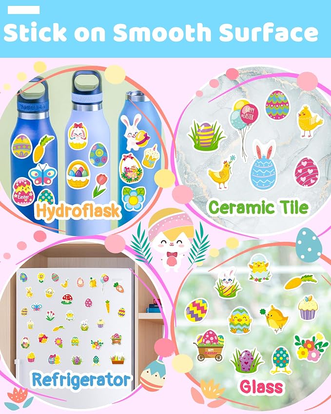 Benresive Reusable Sticker Book for Toddlers, Stickers for Kids, Travel Toy | Toddler Toys, Boys Girls Birthday Gifts, Airplane & Road Trip Essentials Kids, No Mess Waterproof Toddler Crafts Activities