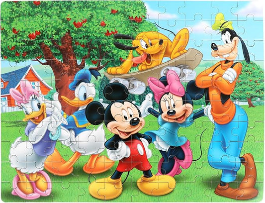 Puzzles for Kids Ages 4-6,100 Piece Puzzles for Kids Ages 6-8 in Metal Box | Educational Learning Jigsaw Puzzles Puzzle Games for Boys and Girls