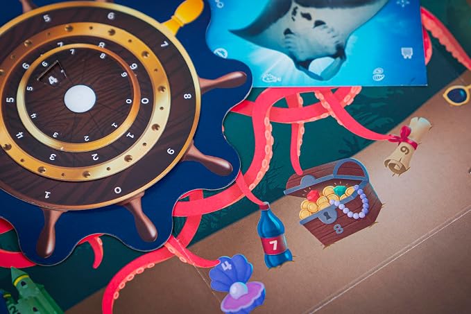 Professor Puzzle: Escape from The Aquarium - Escape Room Game, 11 Logic-Number-Observational Puzzles, Co-Op Underwater Adventure, Kids 8+, 1-6 Players