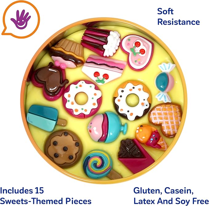 Fun & Function The Original Discovery Putty - Therapy Putty for Kids w/Hidden Dessert Pieces - Sweet Treats Set for Kids with Special Needs