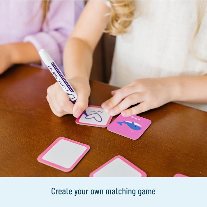 Wildkin Memory Matching Game – 18 Educational Pairs for Toddlers & Preschool - Enchanted