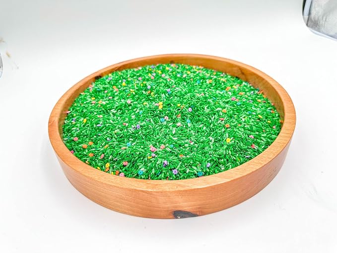 Sensory Bin Filler for Sensory Table - Colored Rice for Sensory Play (Flower Rice)