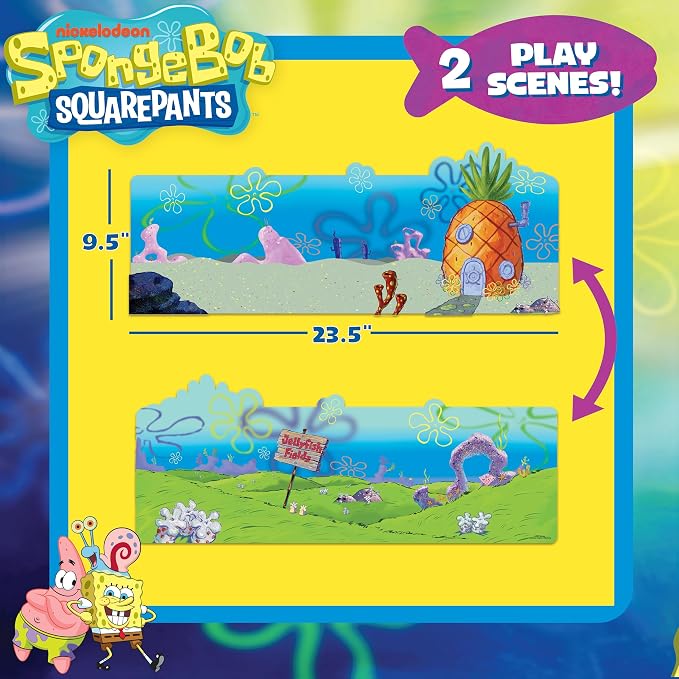 Horizon Group USA Puffy Sticker Playset for Kids, Spongebob