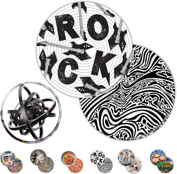 Spin Flip Puzzle - Hypnotic - Spin it, Flip it, Solve it! for Those who Love Brain teasers! Adult Fidget Toy. Great Gift for Mom, Dad, Teens, Men and Women