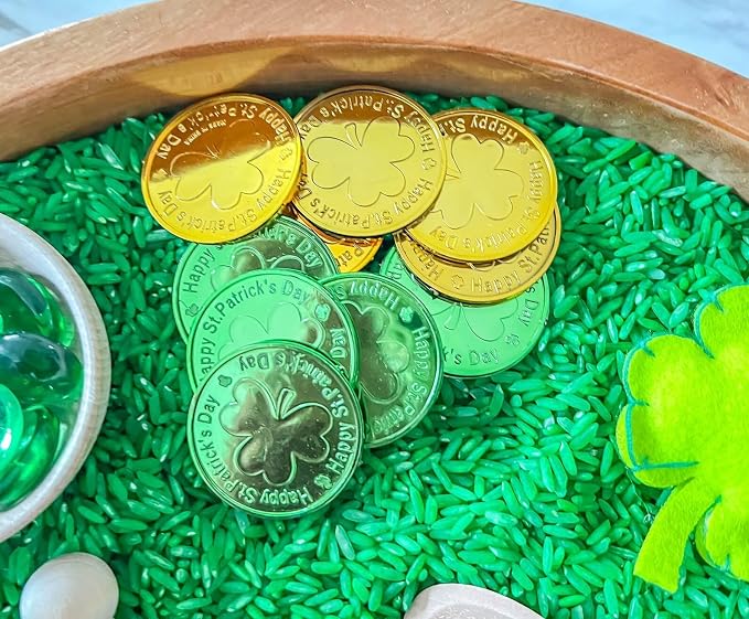 Kids Sensory Bins Montessori Sensory bin, Sensory Toys, Sensory Bins, Sensory Bin for Preschoolers (St. Patrick Day Cauldron)
