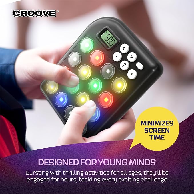 Brain Teasers & Memory Game, 6 Fun Games, Stocking Stuffer Ages 6-11 | Best Activity Gift for Boys & Girls Ages 6-11