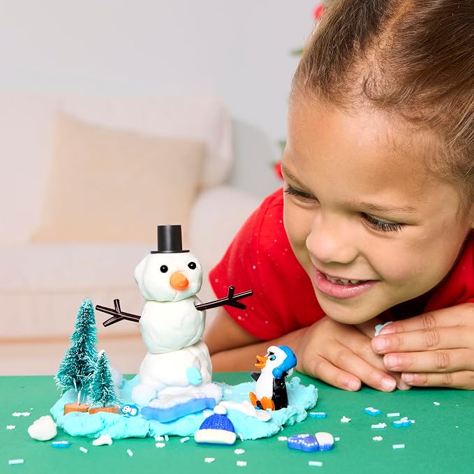 Creativity for Kids Sensory Pack: Winter - Toddler Christmas Crafts | Holiday Crafts for Kids| Sensory Toys for Toddlers, Travel Toys and Stocking Stuffers for Kids (Ages 3+)