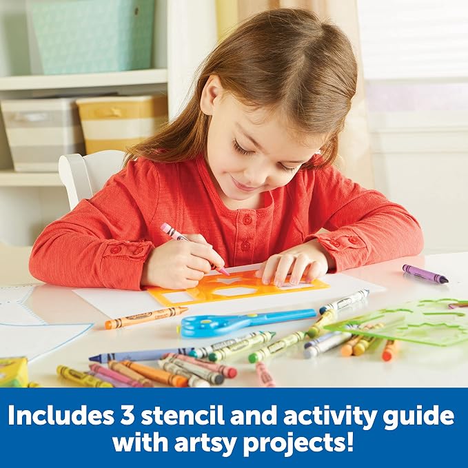 Learning Resources Trace Ace Scissor Skills Set - Develop Scissor Skills, Toddler Scissors, Preschool Learning Activities for Boys and Girls Ages 3+