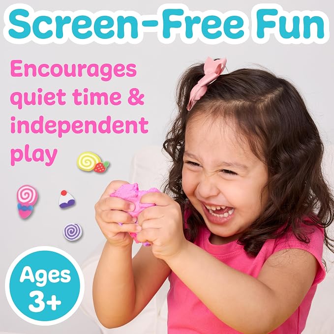 Creativity for Kids Sensory Minis Capybara Kit | Cloud Clay Sensory Toy for Toddlers | Squish, Scoop & Discover Surprise Pieces | Mess-Free, Screen-Free Travel Activity (Ages 3+)