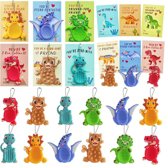 12Pack Exchange Gifts with Cards, Party Favors Party Supplies for Classroom School Teens Classmates Prizes