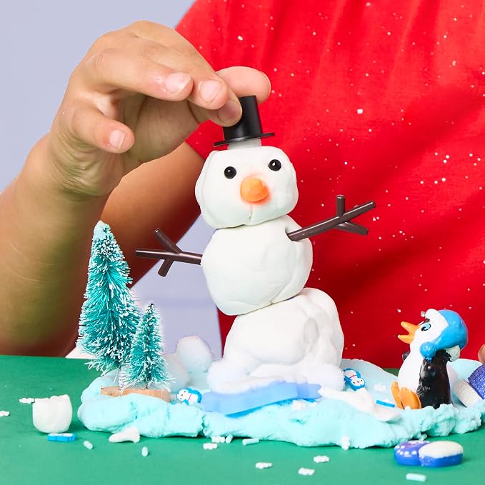 Creativity for Kids Sensory Pack: Winter - Toddler Christmas Crafts | Holiday Crafts for Kids| Sensory Toys for Toddlers, Travel Toys and Stocking Stuffers for Kids (Ages 3+)