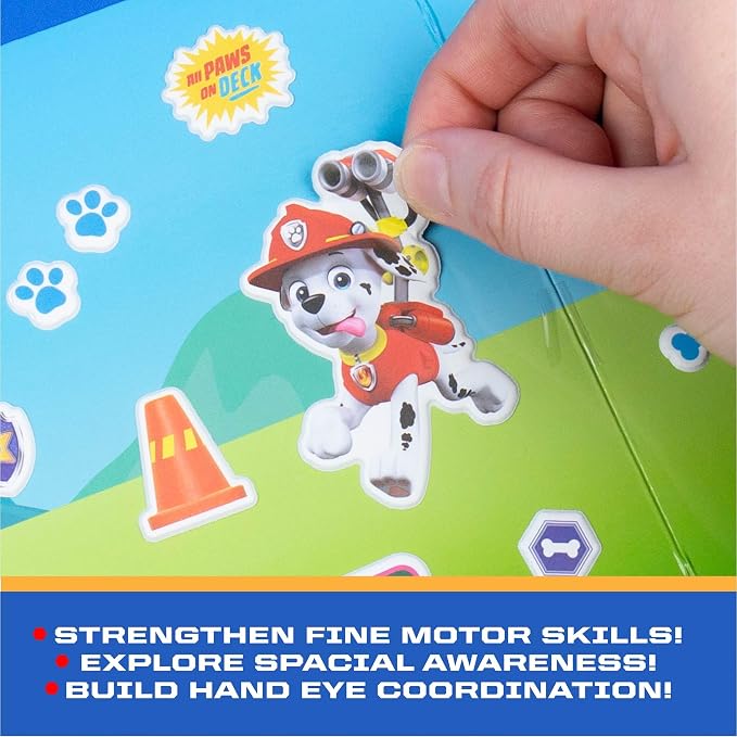 Horizon Group USA Puffy Sticker Playset for Kids, Paw Patrol