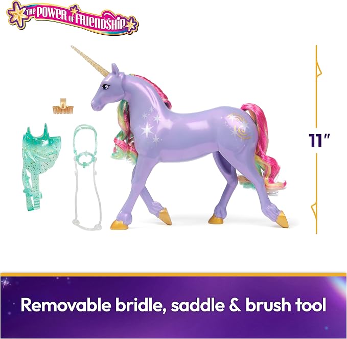 Unicorn Academy 11-inch Wildstar Figure, Dolls & Unicorn Toys, Ages 4+ | Power of Friendship, Poseable Head, Brushable Mane & Tail, Recreate Show Moments, Storytelling Play, Birthday Gifts for Girls