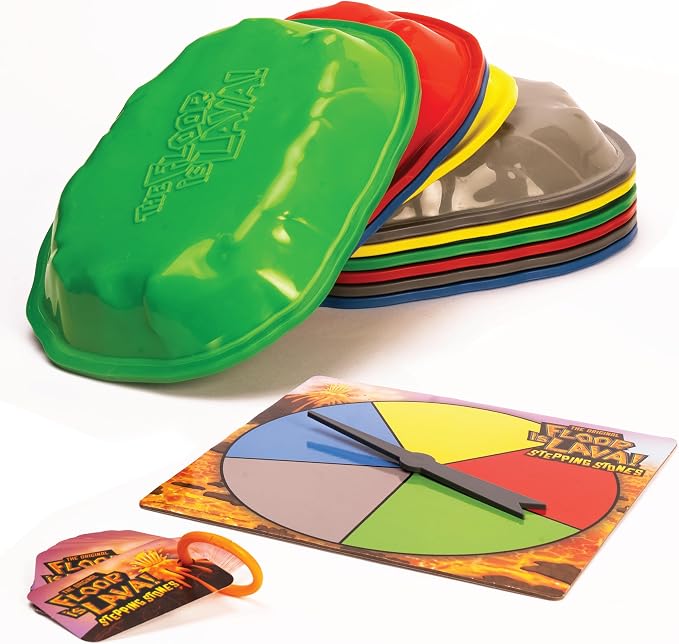 Goliath The Original The Floor is Lava! Game by Endless Games - Interactive Game for Kids and Adults - Promotes Physical Activity - Indoor and Outdoor Safe - Stepping Stones