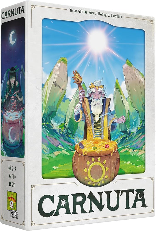 Carnuta Board Game | Potion Brewing Strategy Game with Acrylic Runes, Family Fun for Kids & Adults, Ages 10+, 2-4 Players, 30 Minute Playtime