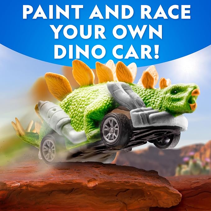 National Geographic Ultimate Dinosaur Toy Activity Kit with 5 Projects | Build a Triceratops, Dig Out a T. Rex Tooth, Paint a Dino Car, Create Clay Models, 5 Hands-On Craft Activities, Birthday Gift