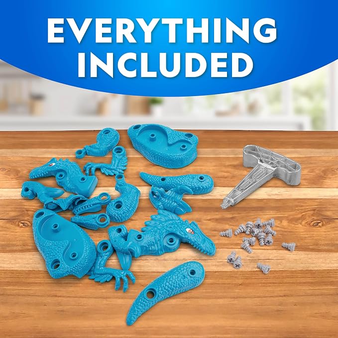 National Geographic Buildable Velociraptor Dinosaur Toy for Kids | Take-Apart Velociraptor, Construction Building Toy, STEM Learning, Fine Motor Skills, Dinosaur Play, Ages 4-8